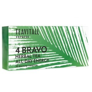 TeaVitall Express Bravo trà thảo dược chống mệt mỏi (trà 4)