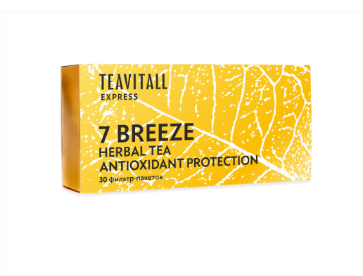 TeaVitall Express Breeze trà thảo mộc chống oxy hóa (trà 7)