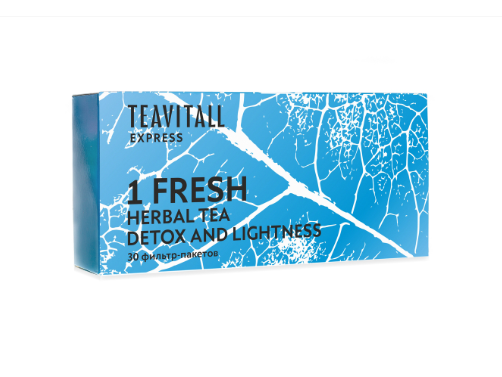 TeaVitall Express Fresh - Trà Thảo Dược Thải Độc Cơ Thể (trà 1)