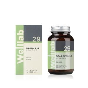 Welllab Calcium & Vitamin K2 (canxi hữu cơ gần giống canxi sữa mẹ) 29