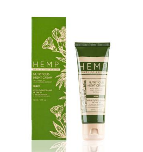 Hemp Beauty Collection Kem Thảo Dược Phục Hồi Da Ban Đêm