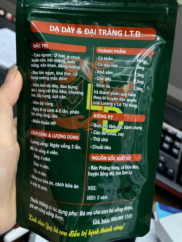 Dạ Dày & Đại Tràng LTD – Đặc Trị Viêm Loét Dạ Dày Tá Tràng, HP Hiệu Quả - Ảnh 2