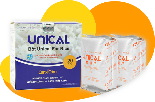 Canxi cơm Nhật Bản - Unical For Rice
