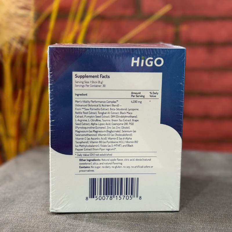 HiGO ReGenex – Giải pháp hỗ trợ cân bằng hormone nam